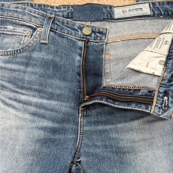 Adriano Goldschmied The Jodi High Rise Slim Flare Leg Crop Jeans Size 28 - Picture 8 of 11